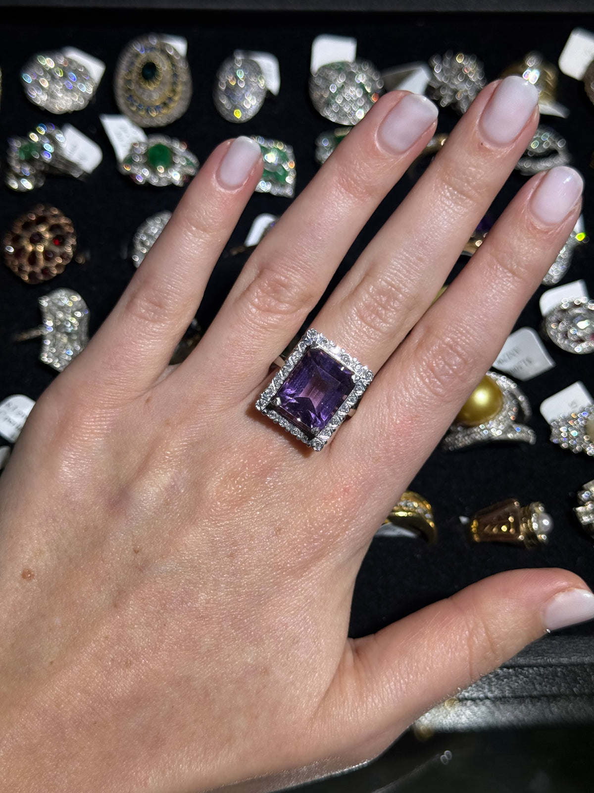 Anticipo Anillo de amatista 30%
