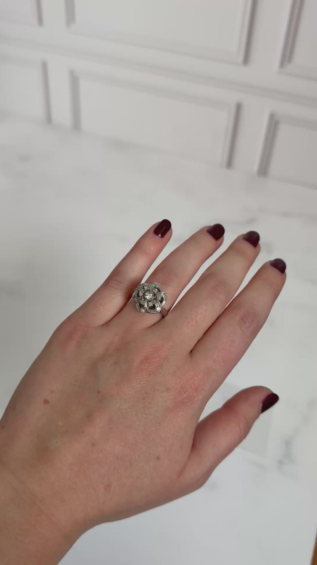Anillo de diamantes